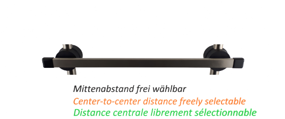 OP-Tuchhalterung zur Befestigung an Rundrohr Halterung für OP-Tücher zur Abschirmung